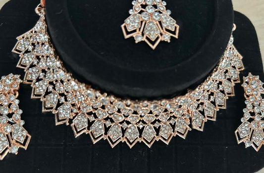 Bridal Chocker Necklace set